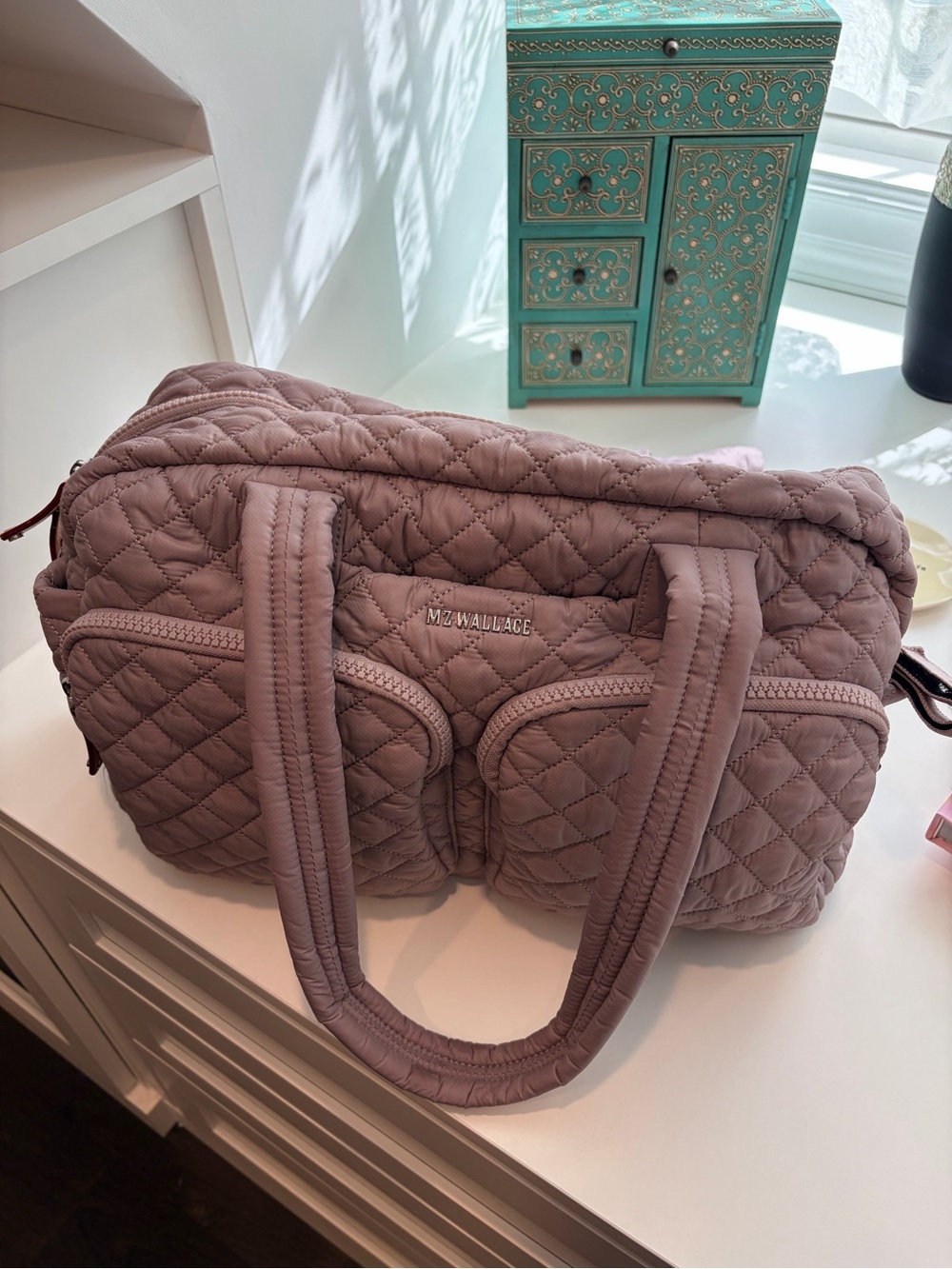 MZ Wallace Quilted Quail Nik Duffel Bag